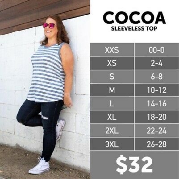 NWT leopard print Lularoe Cocoa tank, sz 3X - Picture 8 of 8